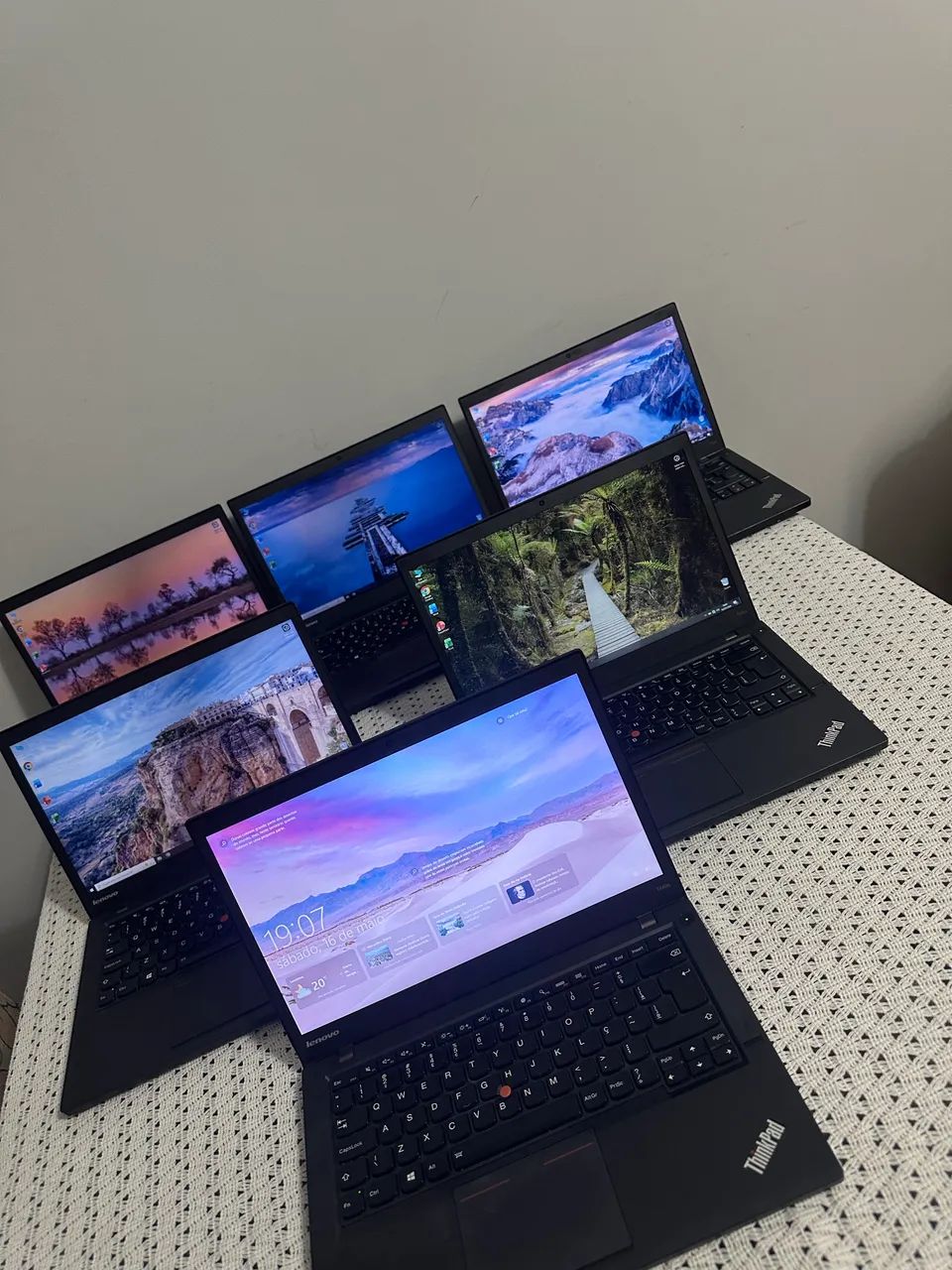 Lote de 5 notebook Lenovo Thinkpad t440 s