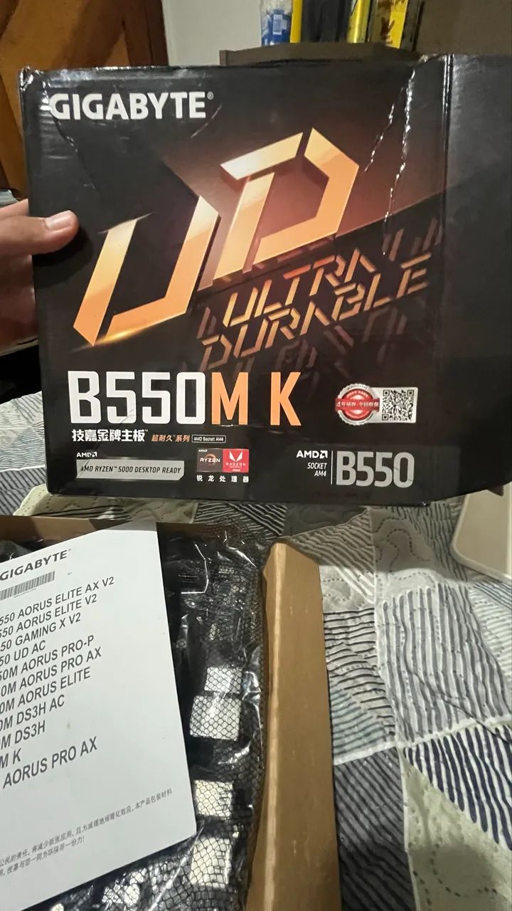 PLACA MÃE B550M-K GIGABYTE
