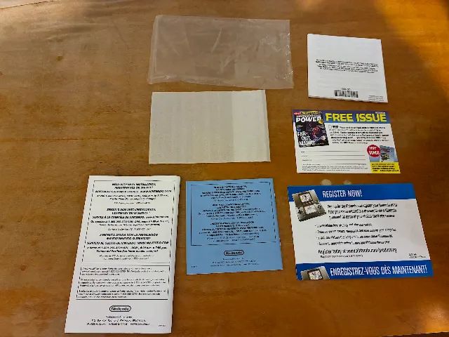 Manuais e panfletos - Nintendo DS Lite - Kit completo!  - Foto 5