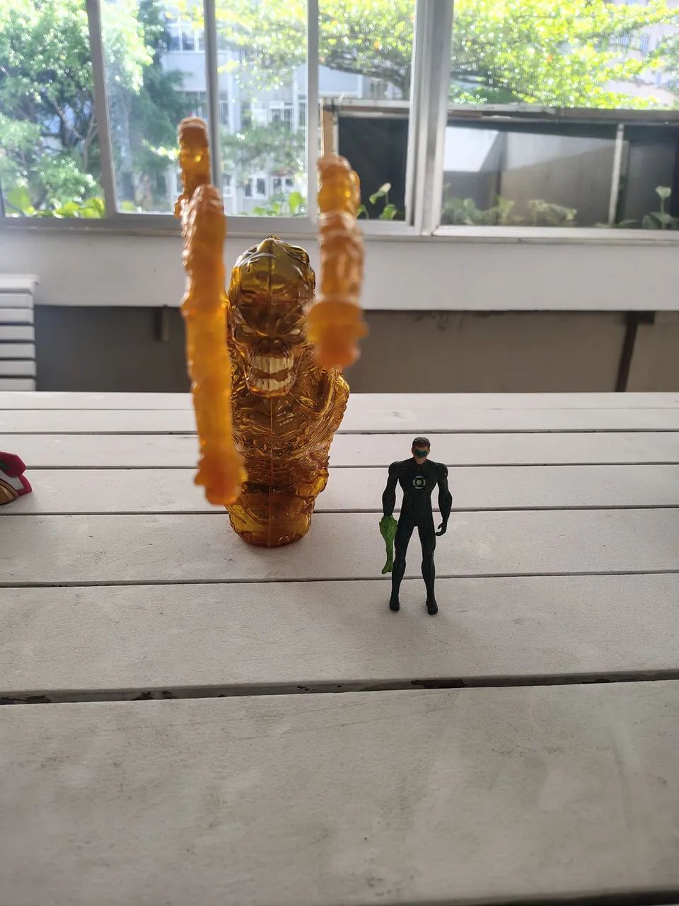 Boneco Parallax lanterna verde Max Stell - Foto 3