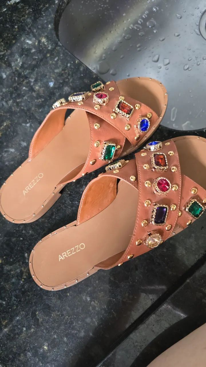 VENDO RASTEIRA AREZZO MARROM
