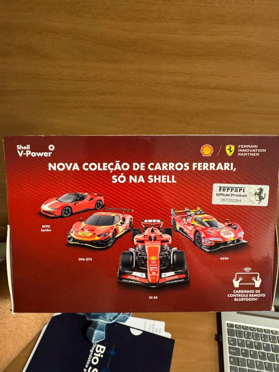 Ferrari F1 SF24 Shell colecionaveis - Foto 3