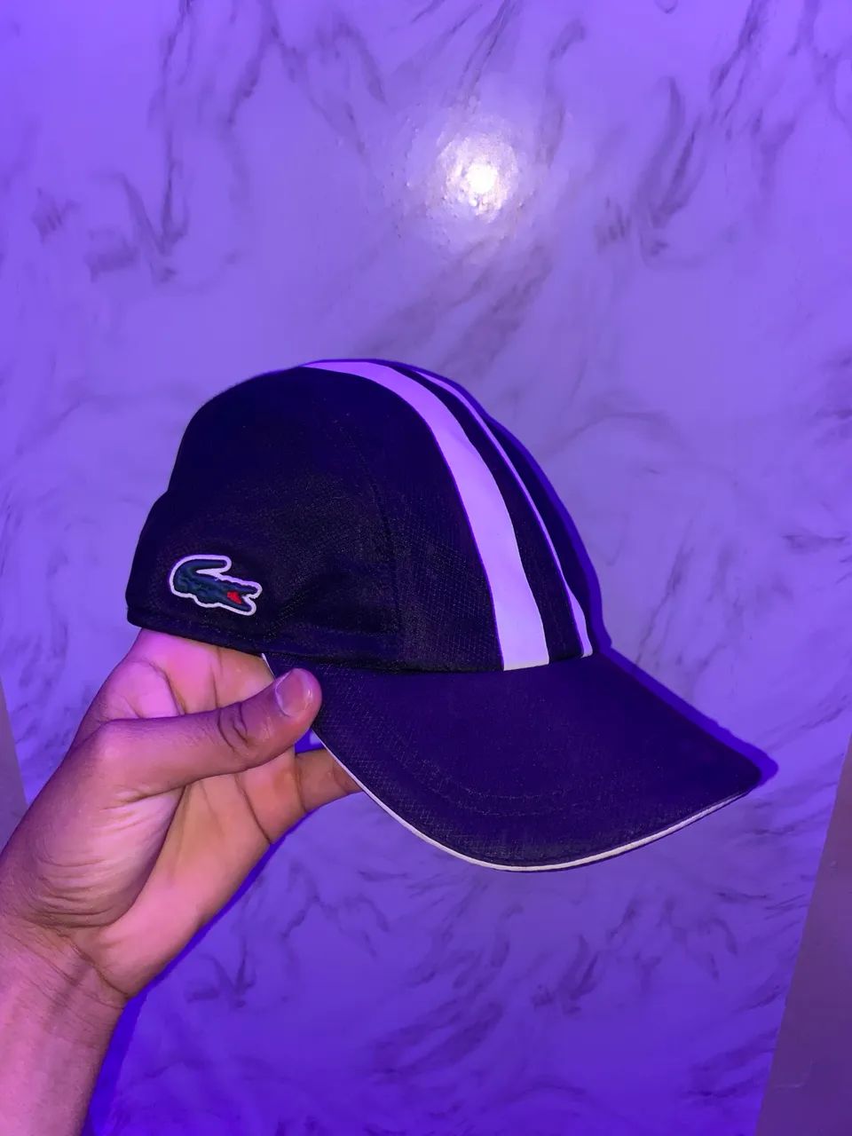     Boné Lacoste Sport Duas Faixas ?