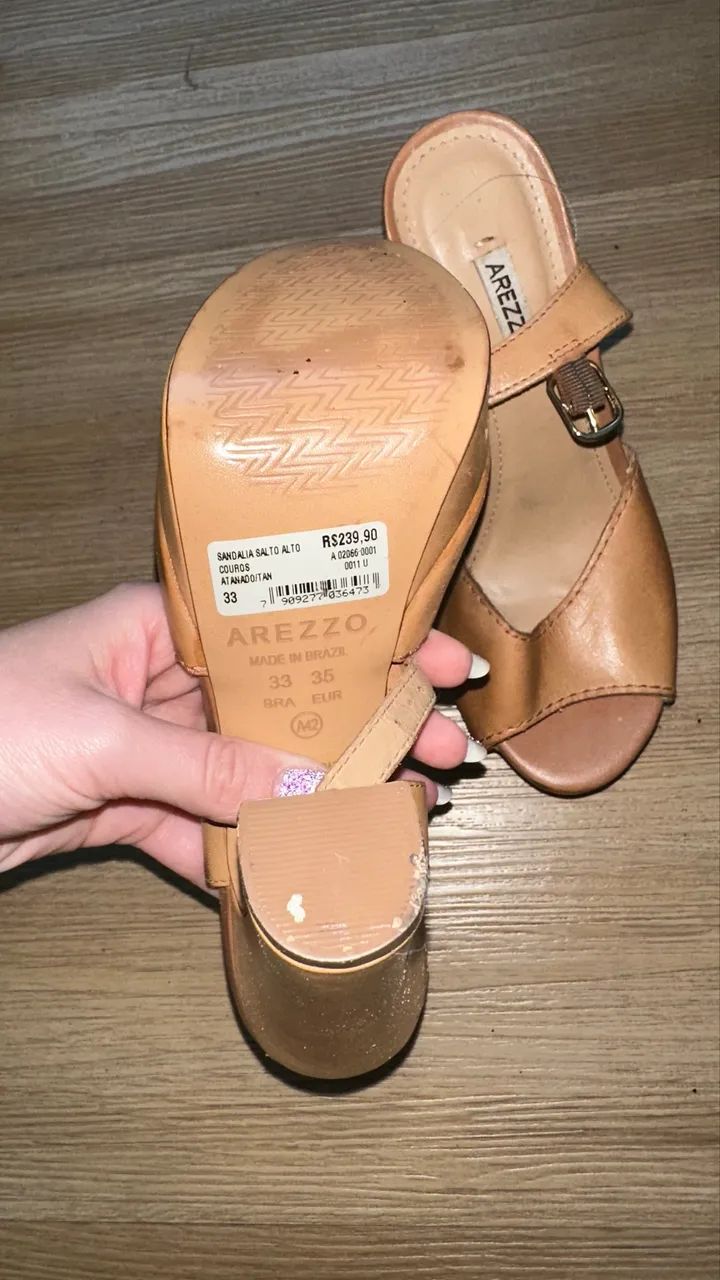 VENDO AREZZO TOP PRA SAIR RAPIDO - Foto 3