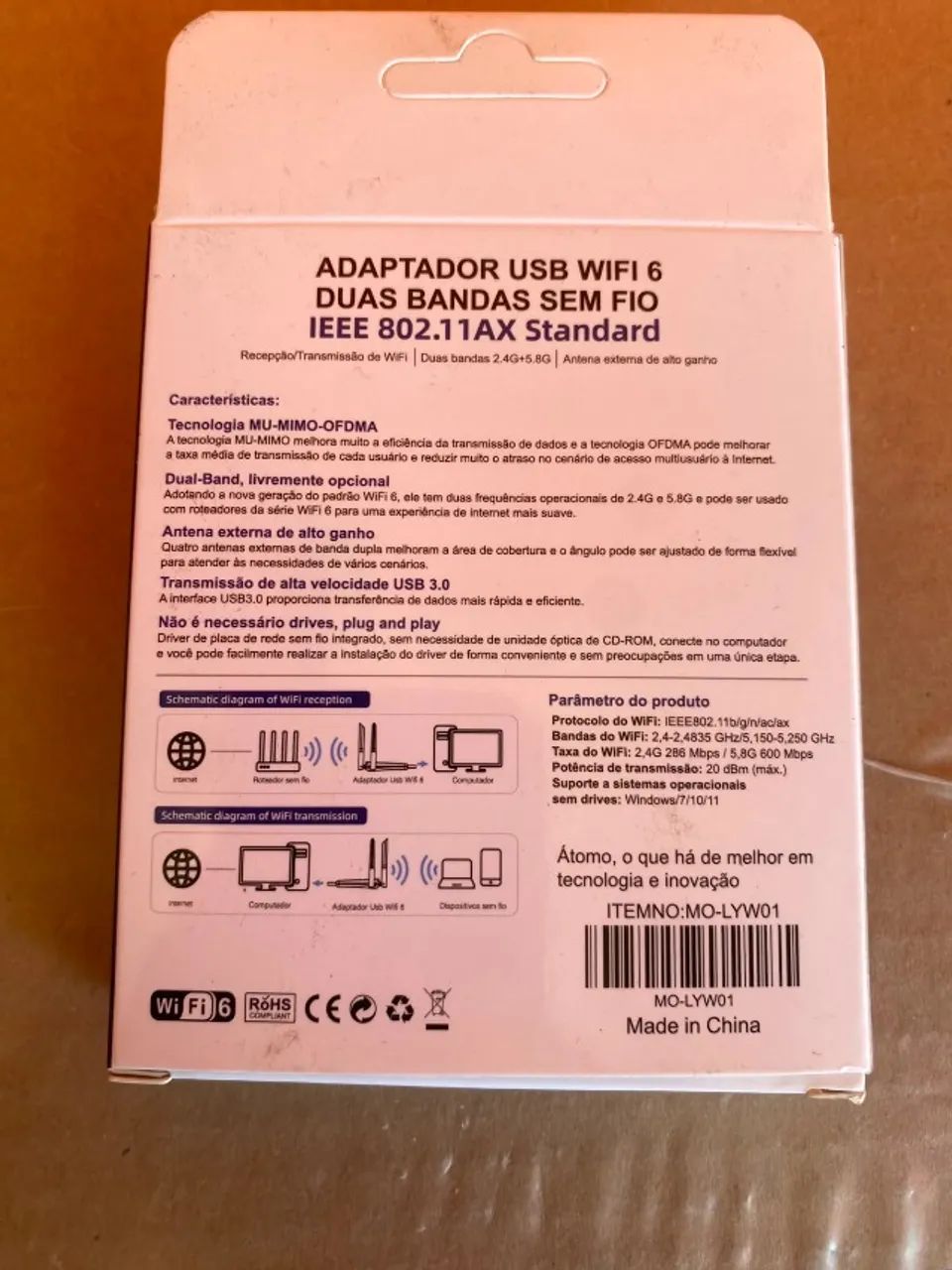 ADAPTADOR USB MO-LYW01 VALOR 60,00 - Foto 2