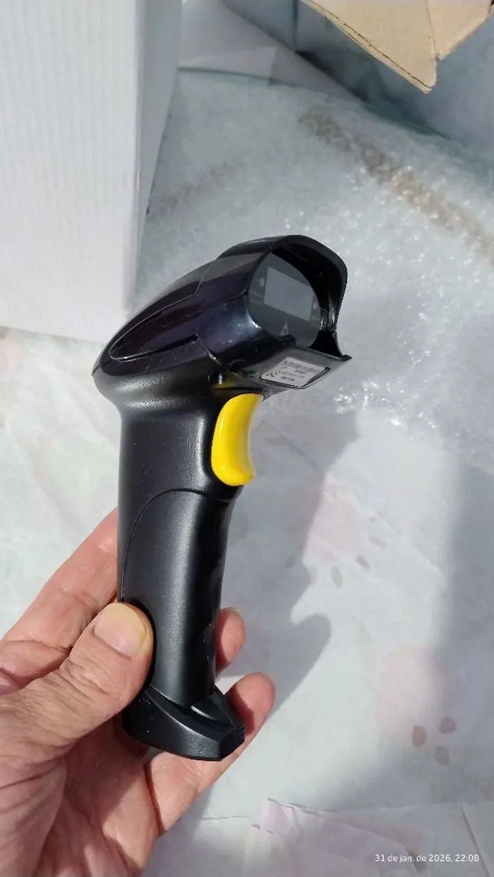 Leitor de código de barras USB 