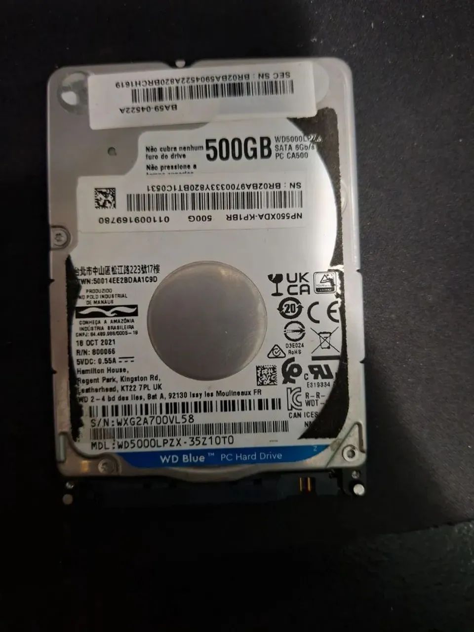 Hd Externo 500 Gb Wd Blue Notebook  Ps3 Ps4 Video Game - Foto 2