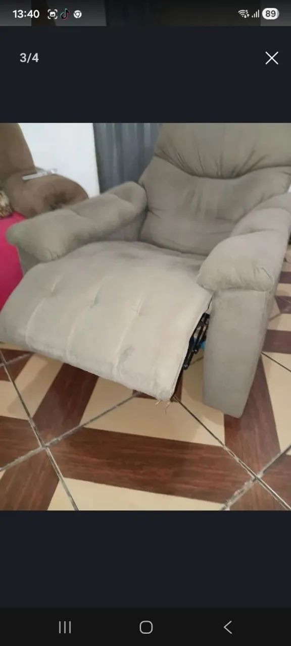 Vendo poltrona usada - Foto 4