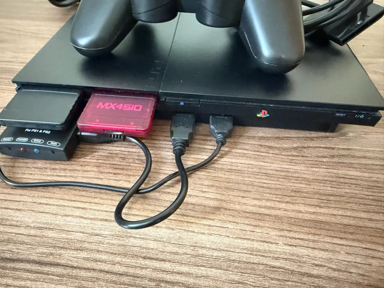 PS2 Slim + SD Card com Jogos - Foto 2