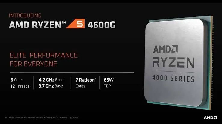 Ryzen 5 4600G - Foto 2