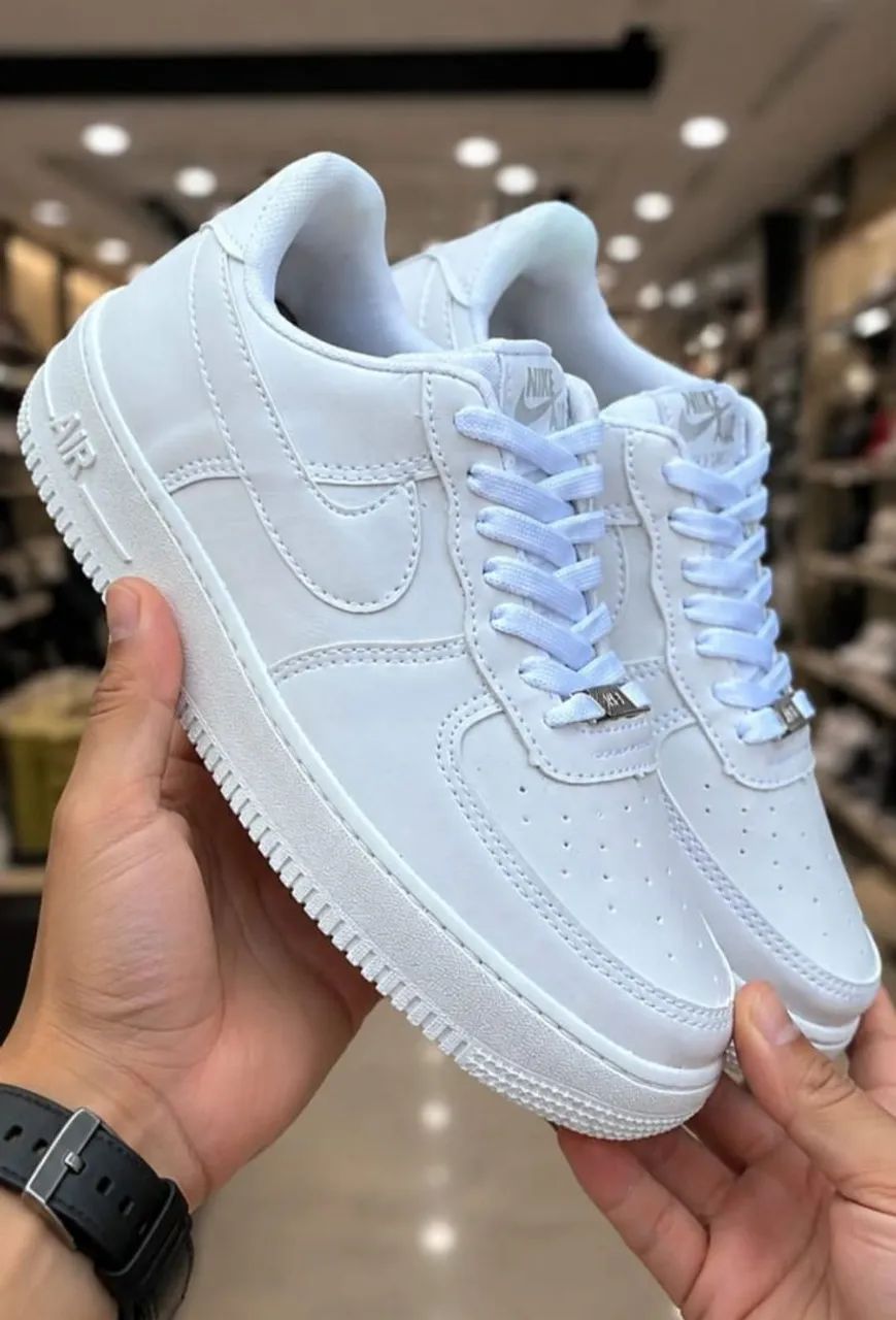 tênis Nike Air force preto branco  - Foto 2
