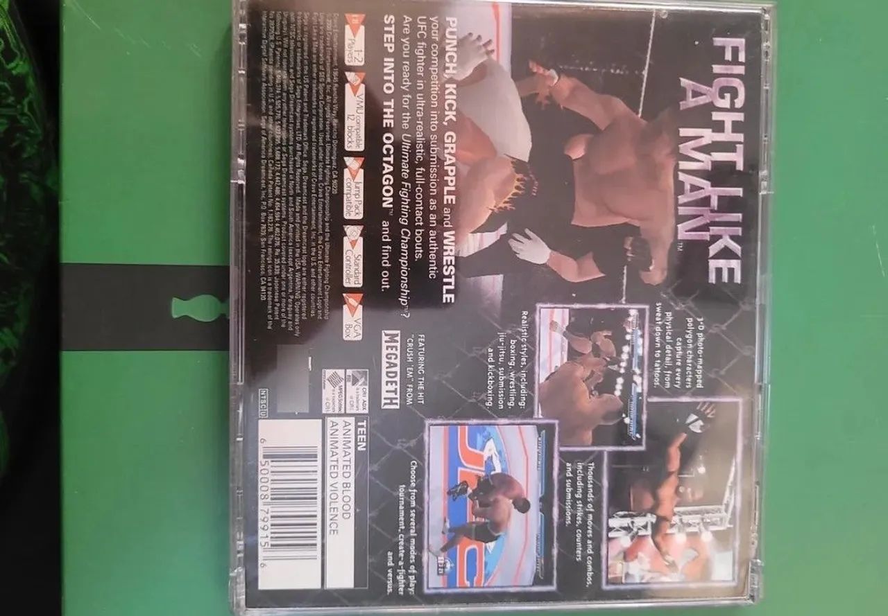Ultimate Fighting Championship Original Sega Dreamcast - Foto 2