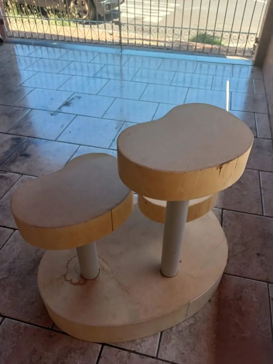 Mesa Chaise Suspensa 3 Andares, Crua para pintar - Foto 5