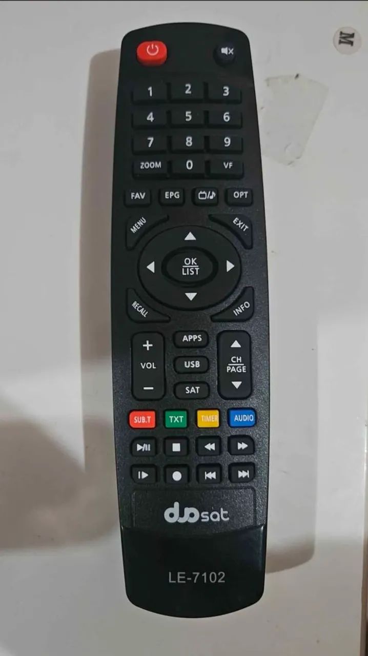 Controle duo sat