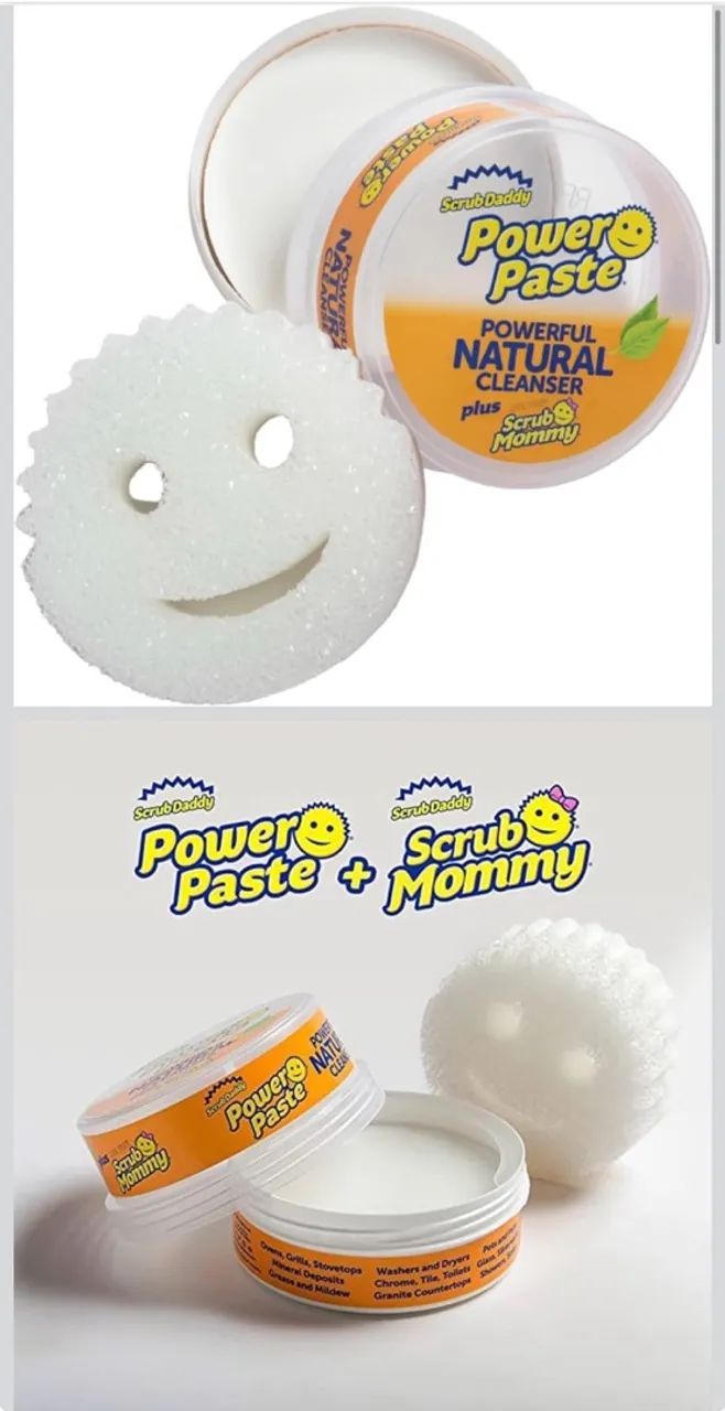 Scrub Daddy Kit de pasta de limpeza multiuso - PowerPaste 