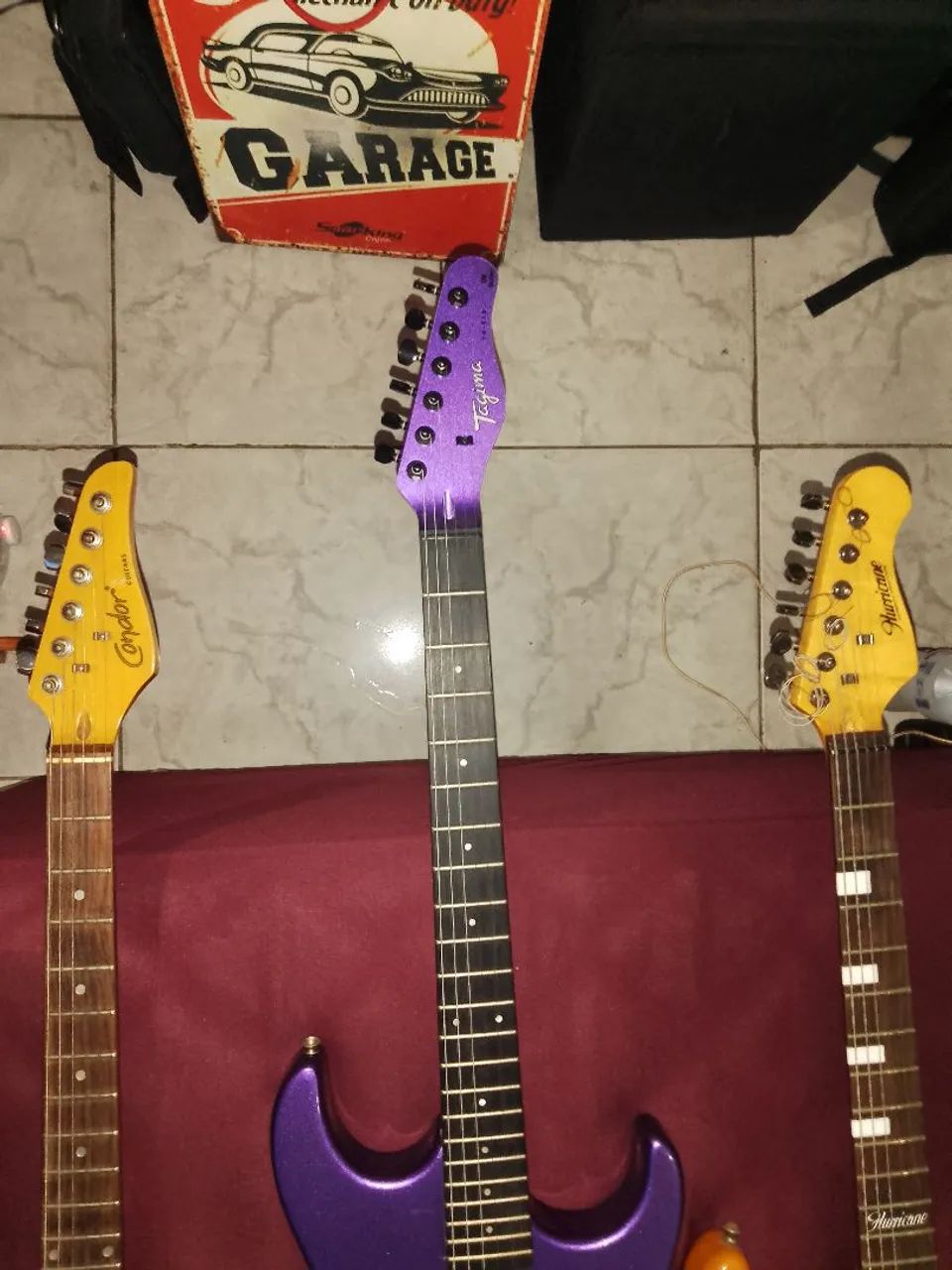 GUITARRAS TAGIMA CONDOR HURRICANE FUNCIONANDO PERFEITAMENTE  - Foto 2