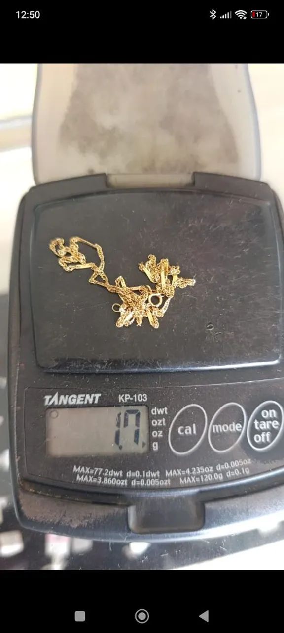 Vendo cordão de ouro 18k 