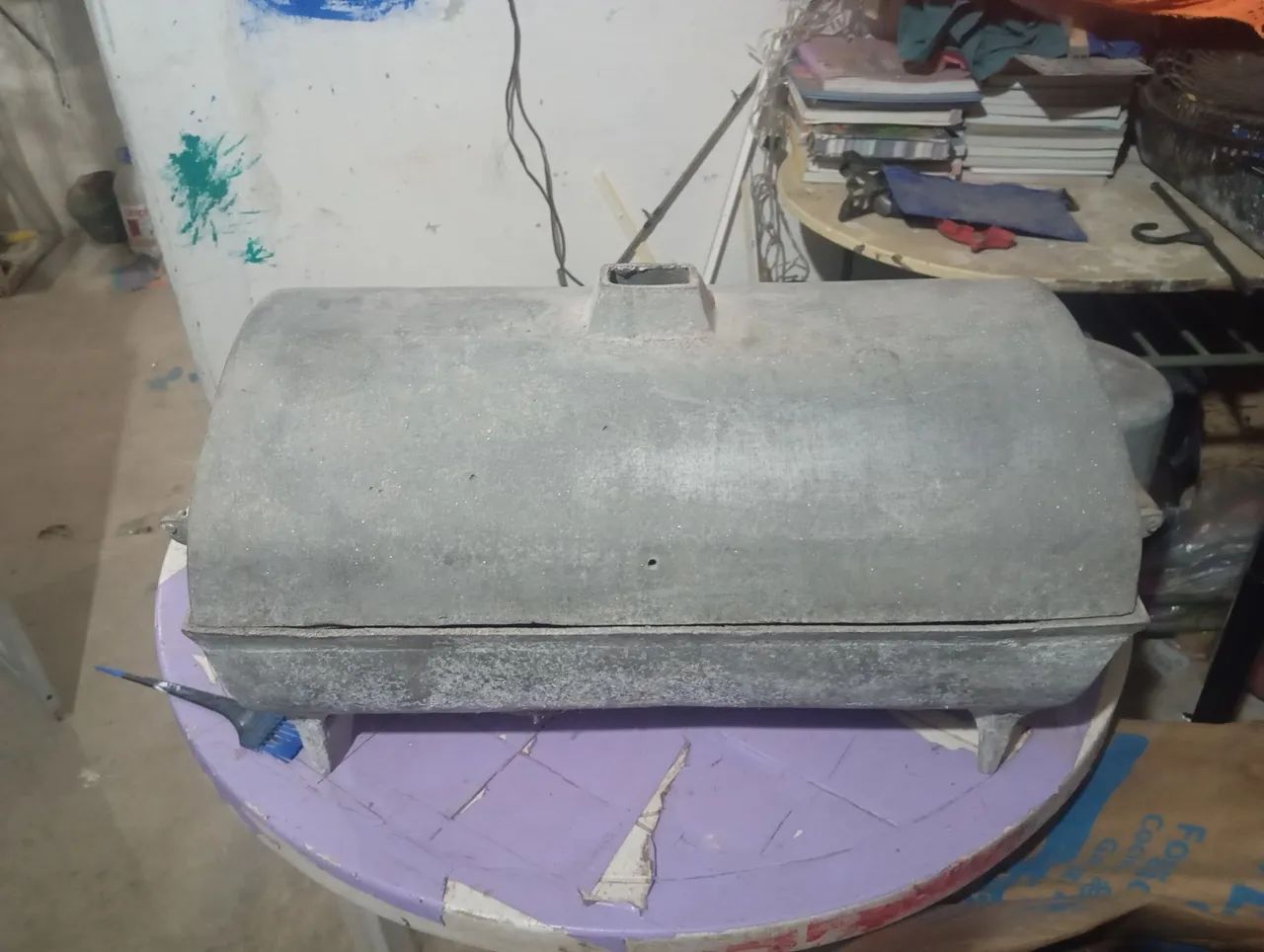 Churrasqueira de alumínio 