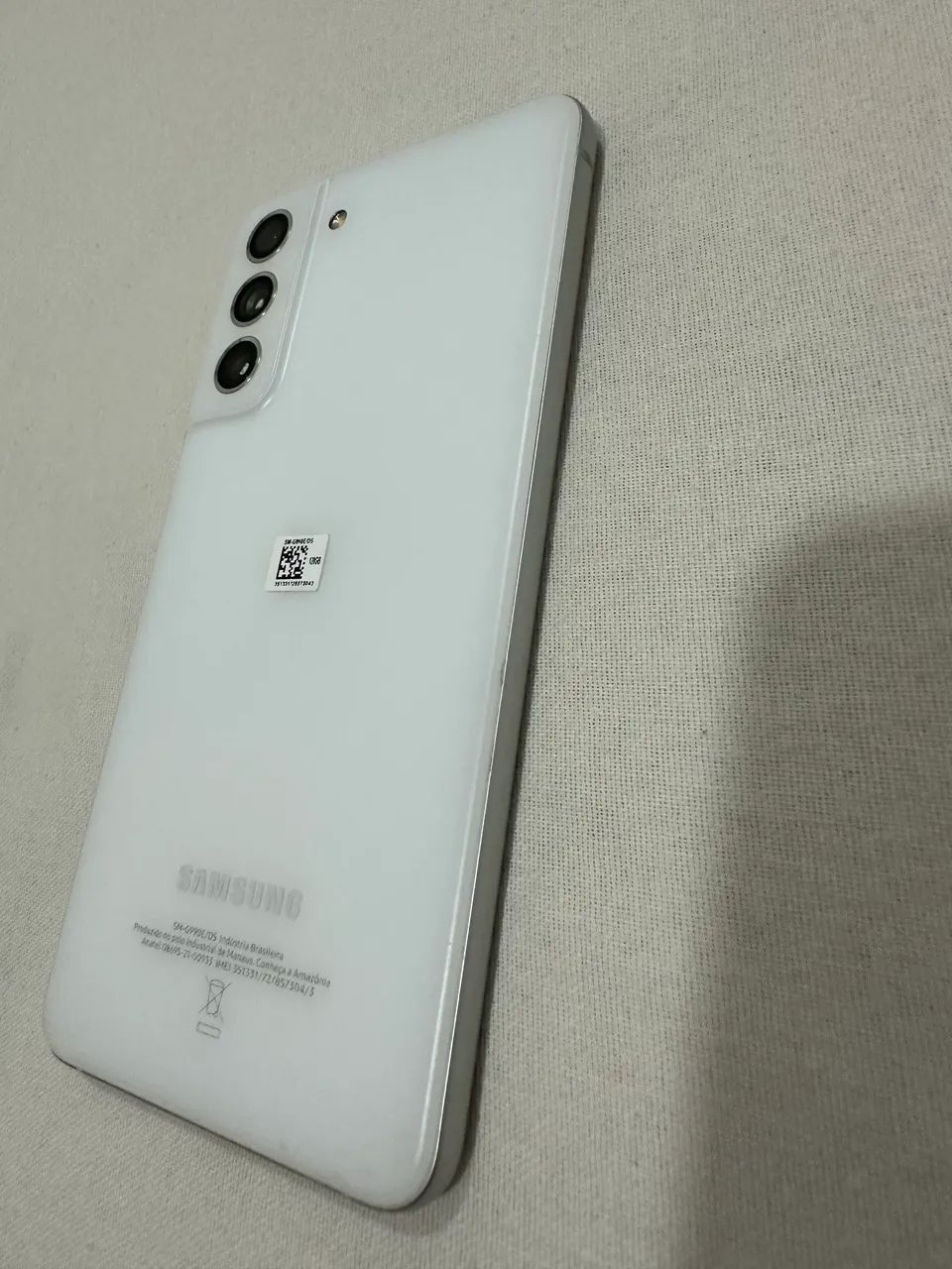 Samsung S21fe 128gb com nota, caixa?