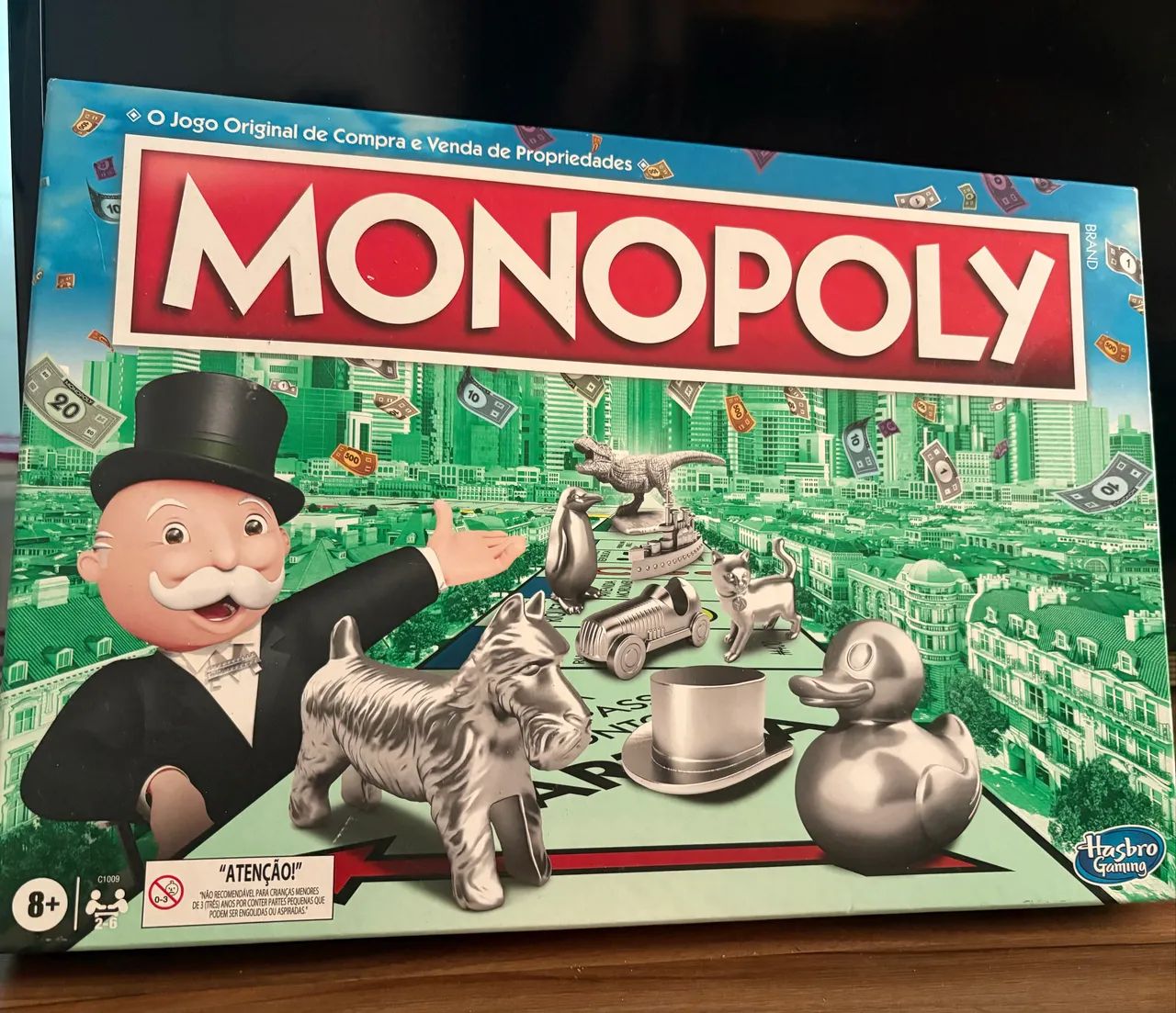 Monopoly Original Hasbro - Jogo de Tabuleiro Completo