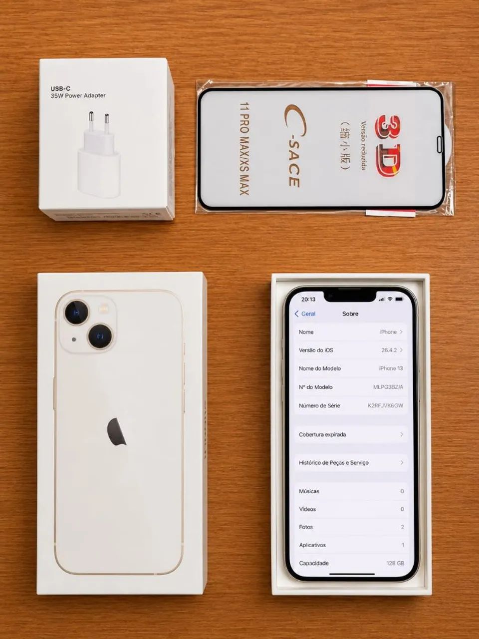 iPhone 13 Branco (128gb) - Excelente Estado - Foto 4