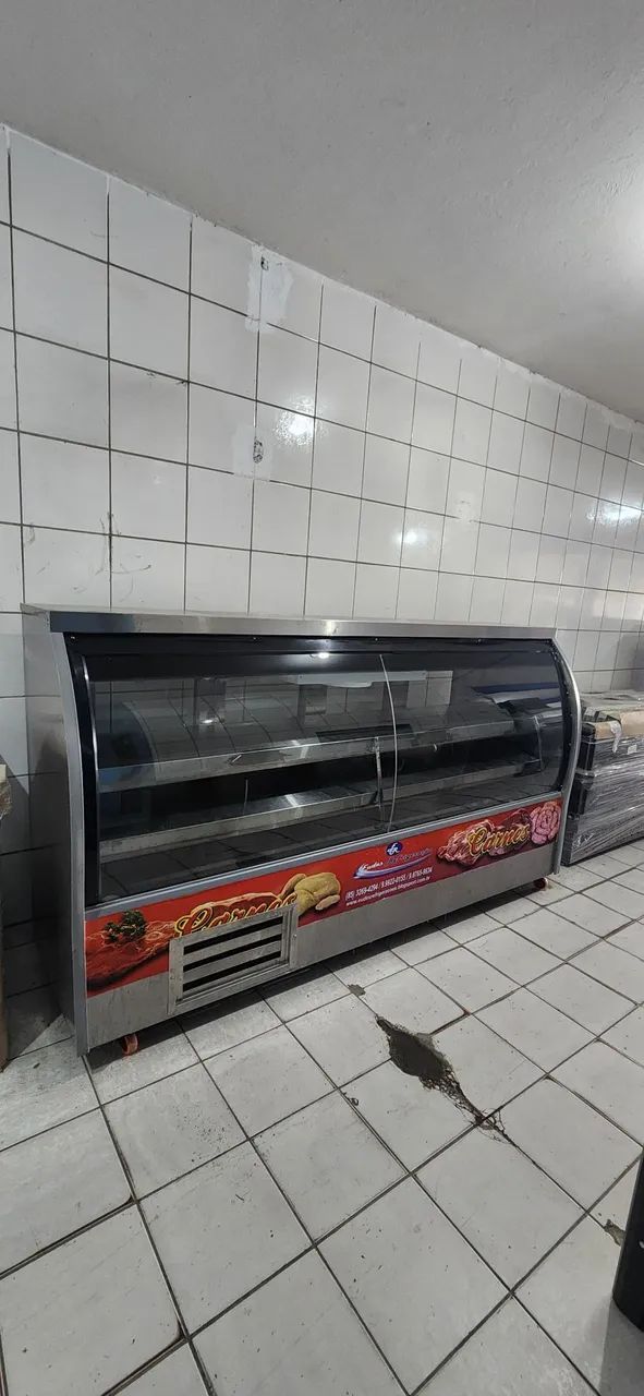 Balcão Frigorífico 2,5m Semi Novo  Ar Forçado 