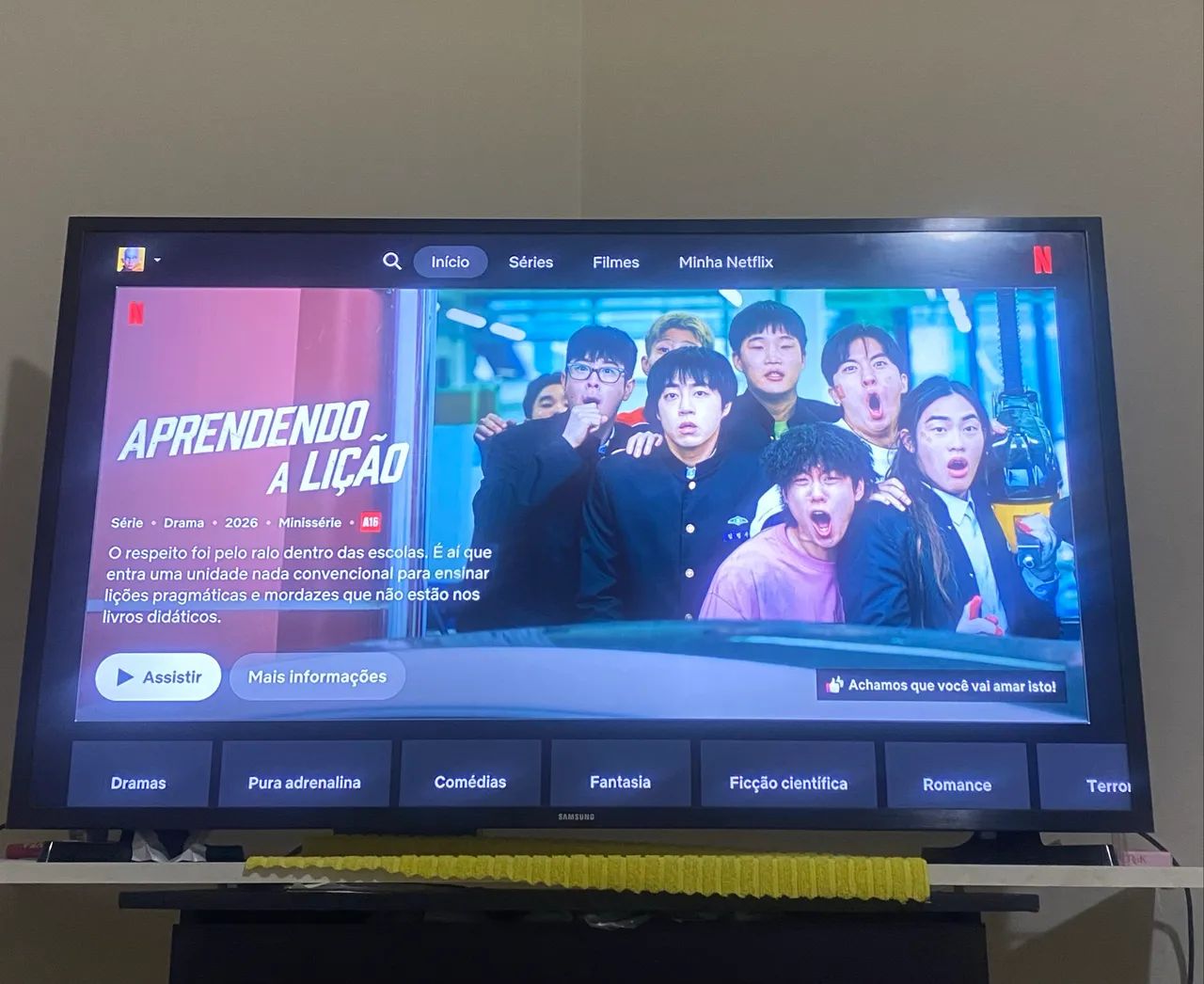 TV smart Samsung 43 polegadas - Foto 4