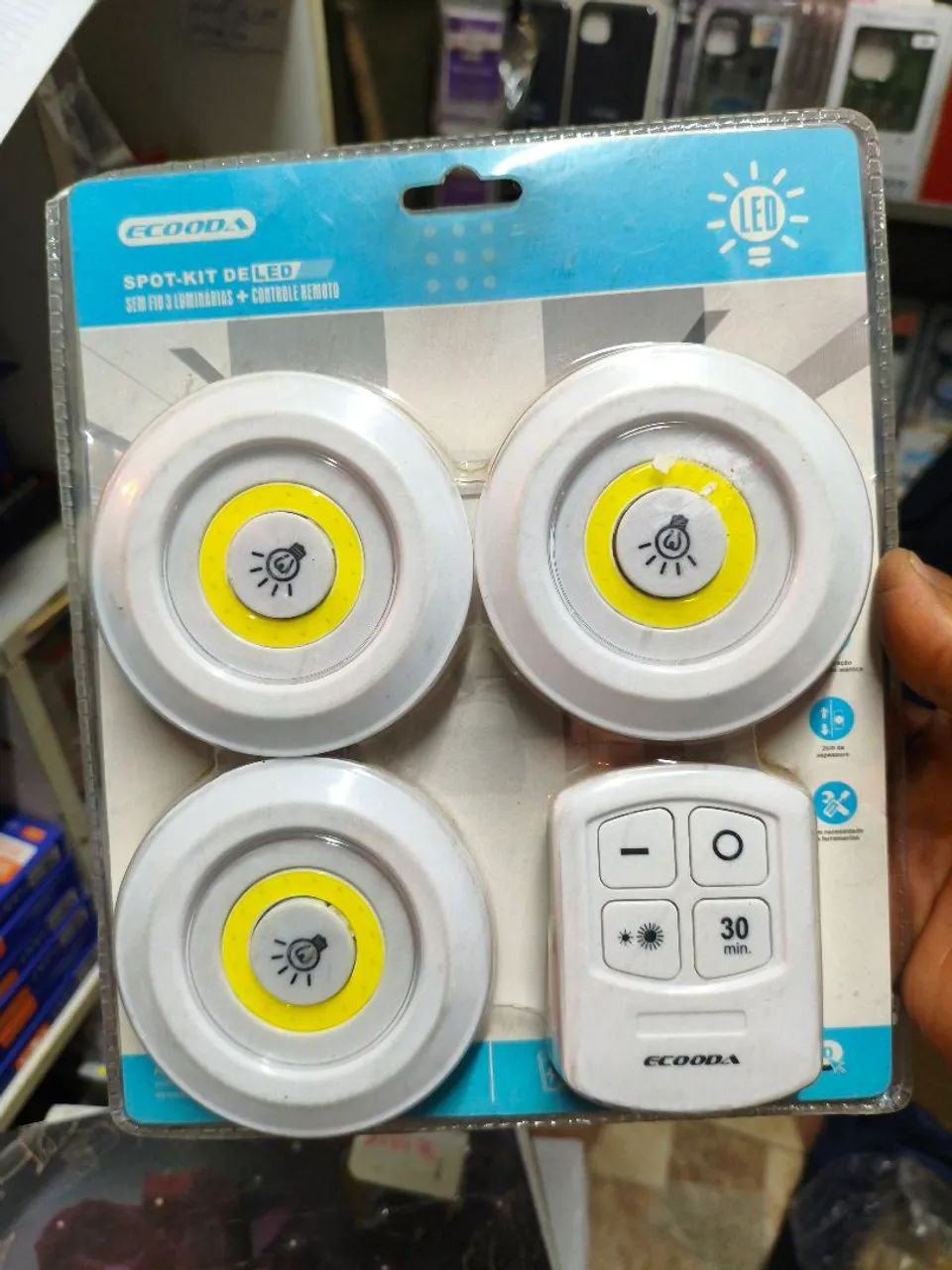 Luminária de led sem fio 