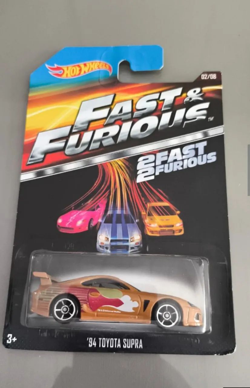 Set hot Wheels velozes e furiosos 8 miniaturas - Foto 2
