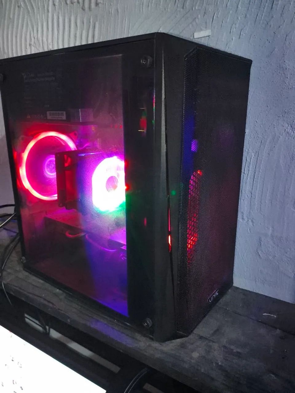 PC GAMER COM MONITOR, HEADSET, TECLADO E MOUSE - Foto 4