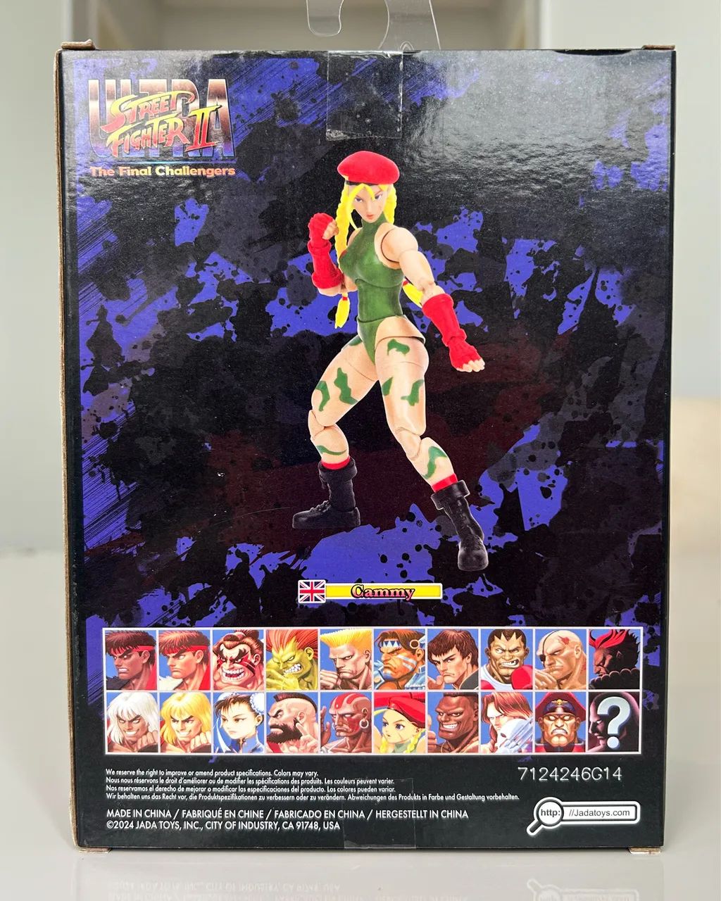 Cammy Street Fighter Jada Action figure boneco - Foto 4