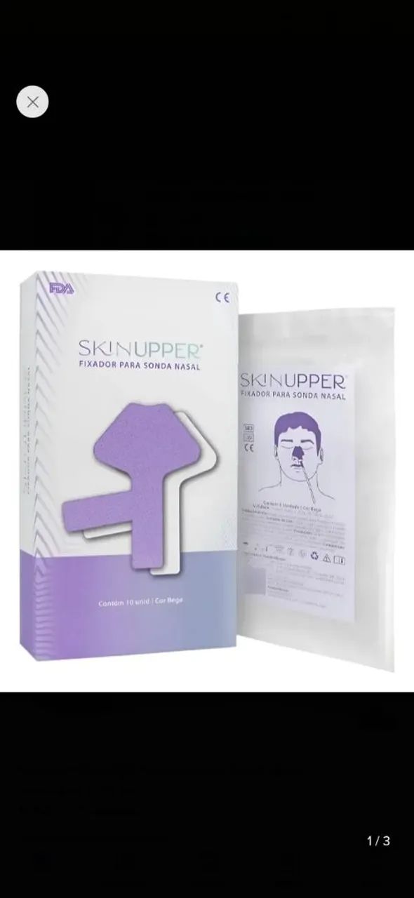 Fixador para sonda nasal