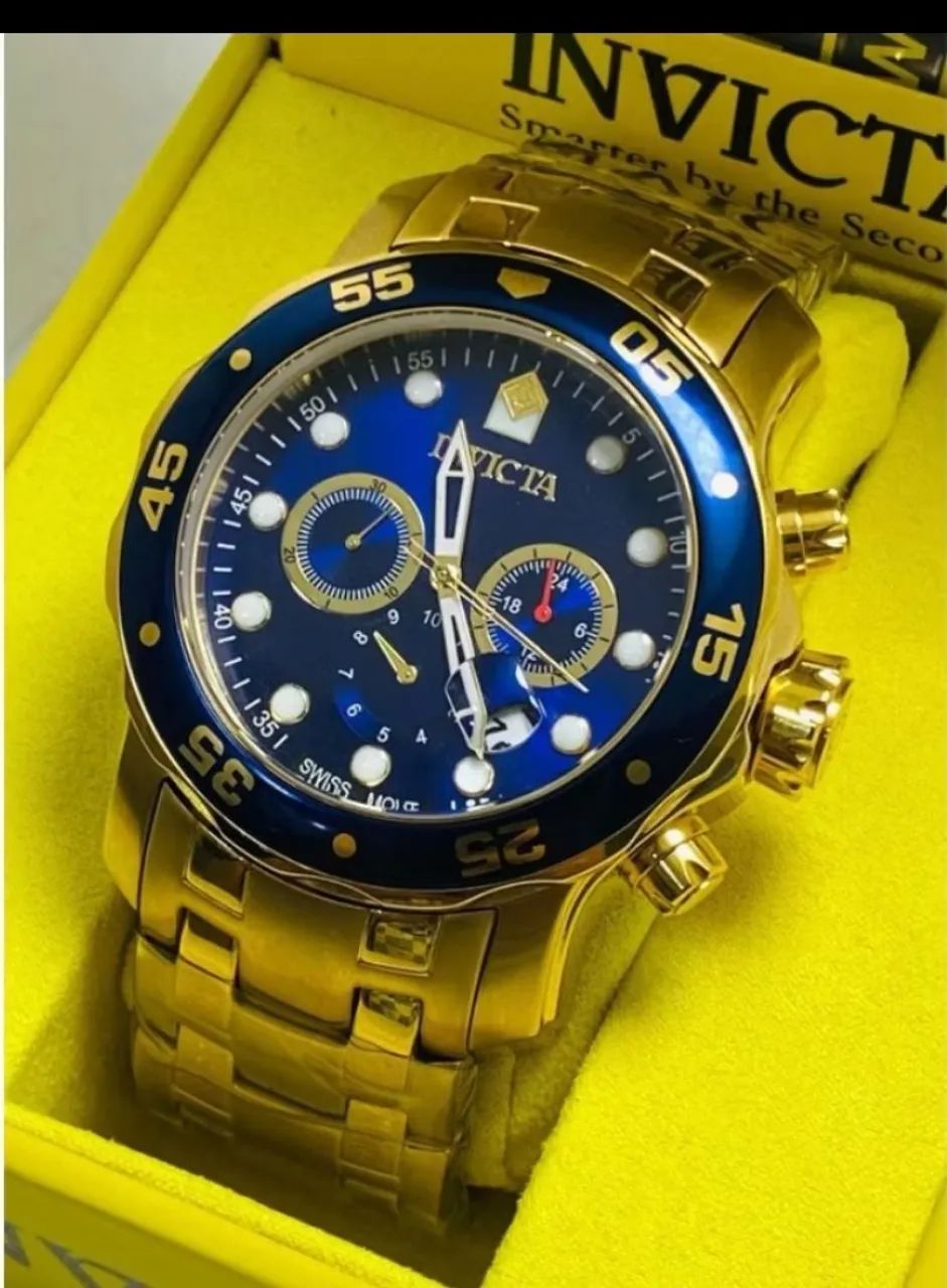 Relógio invicta pro drive 1 linha