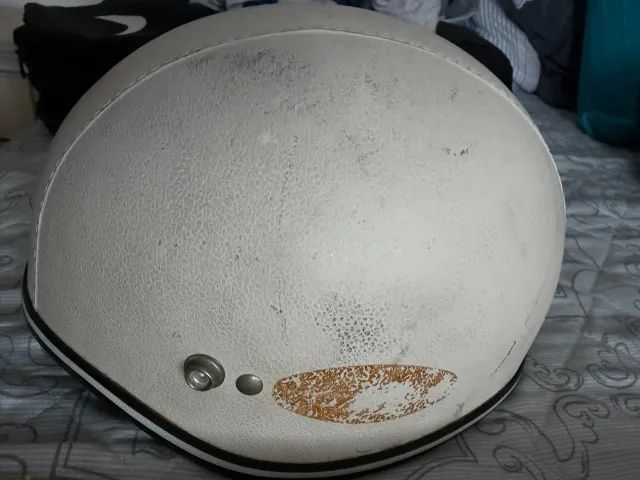 capacete honda classico - retro - Foto 3