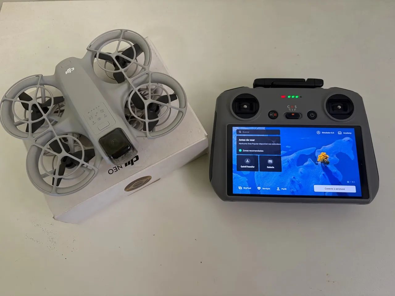 Drone DJI NEO com controle - Foto 3