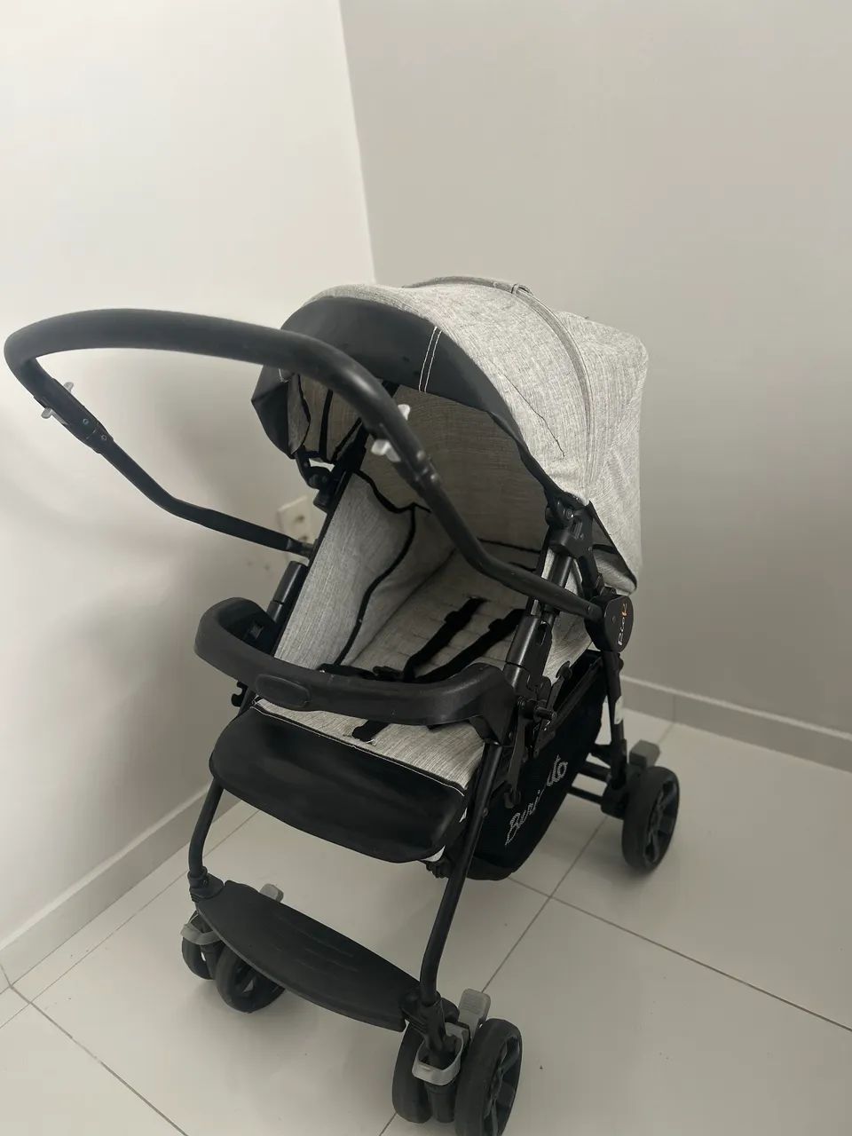 KIT CARRINHO + BEBÊ CONFORTO COM SUPORTE  - Foto 2