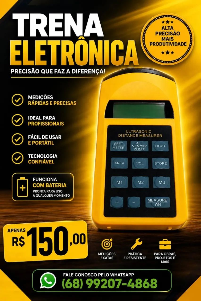 TRENA ELETRÔNICA A BATERIA - Foto 2