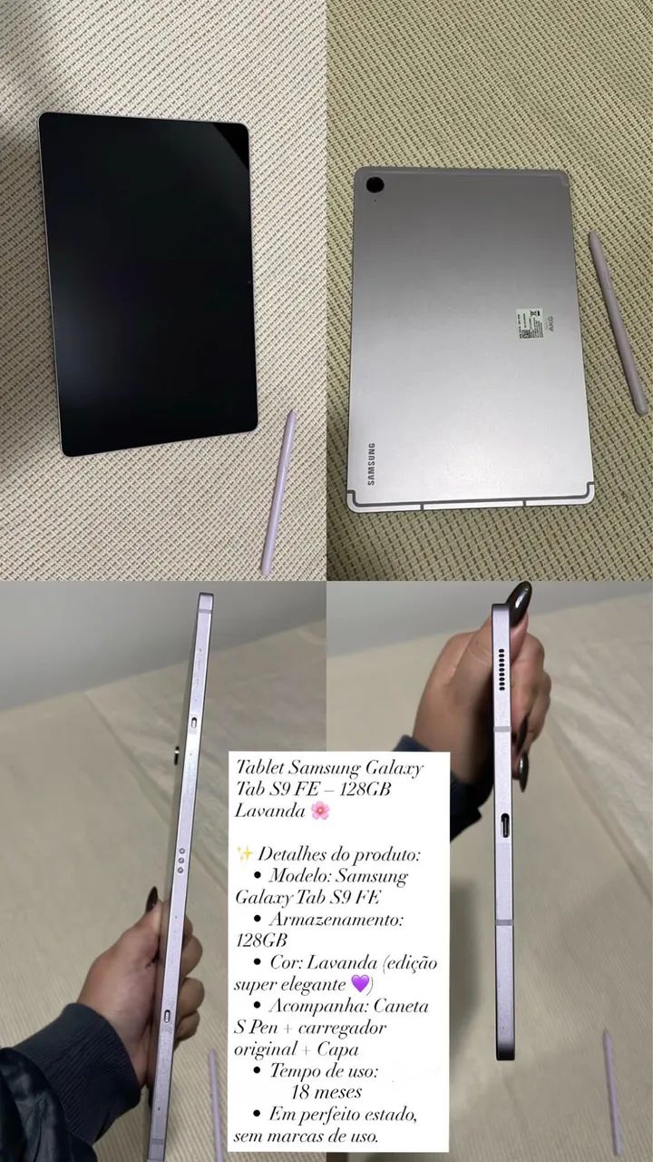Tablet S9 FE- Samsung 