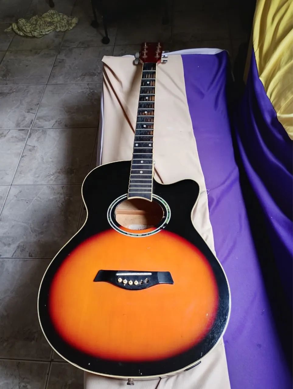 Violão giannini eletrico