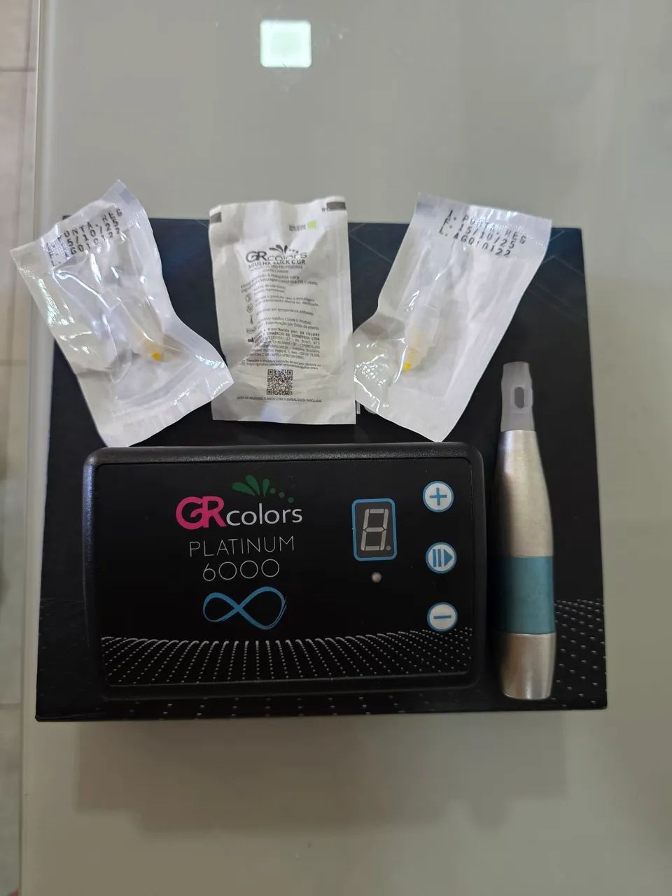 Dermógrafo GR Colors Platinum 6000 usado + brinde - Foto 2