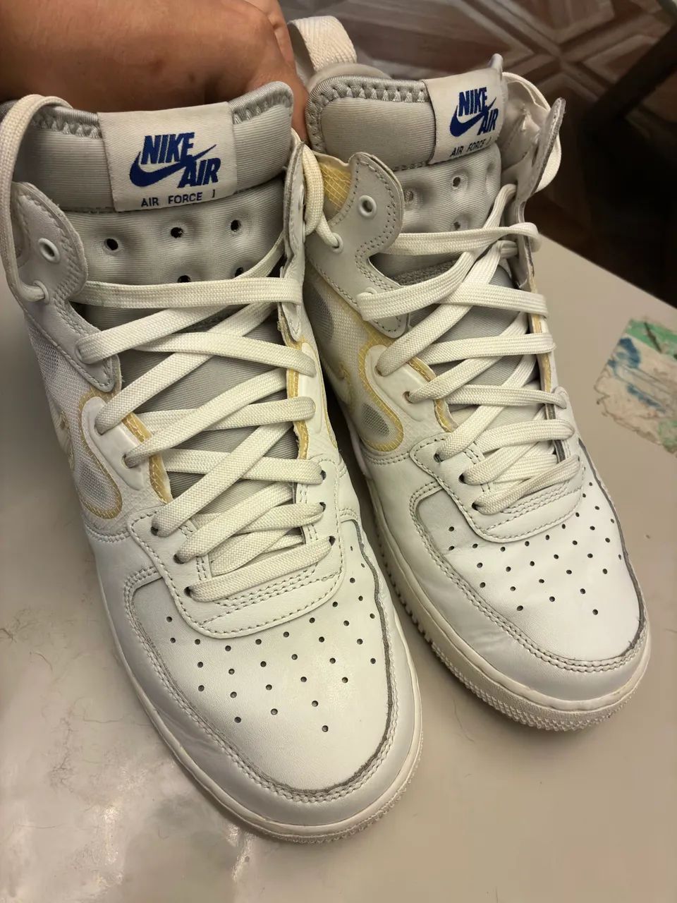 Vendo Nike Air Force 1 Mid React Summit White Original (usado) 40/41 - Foto 3