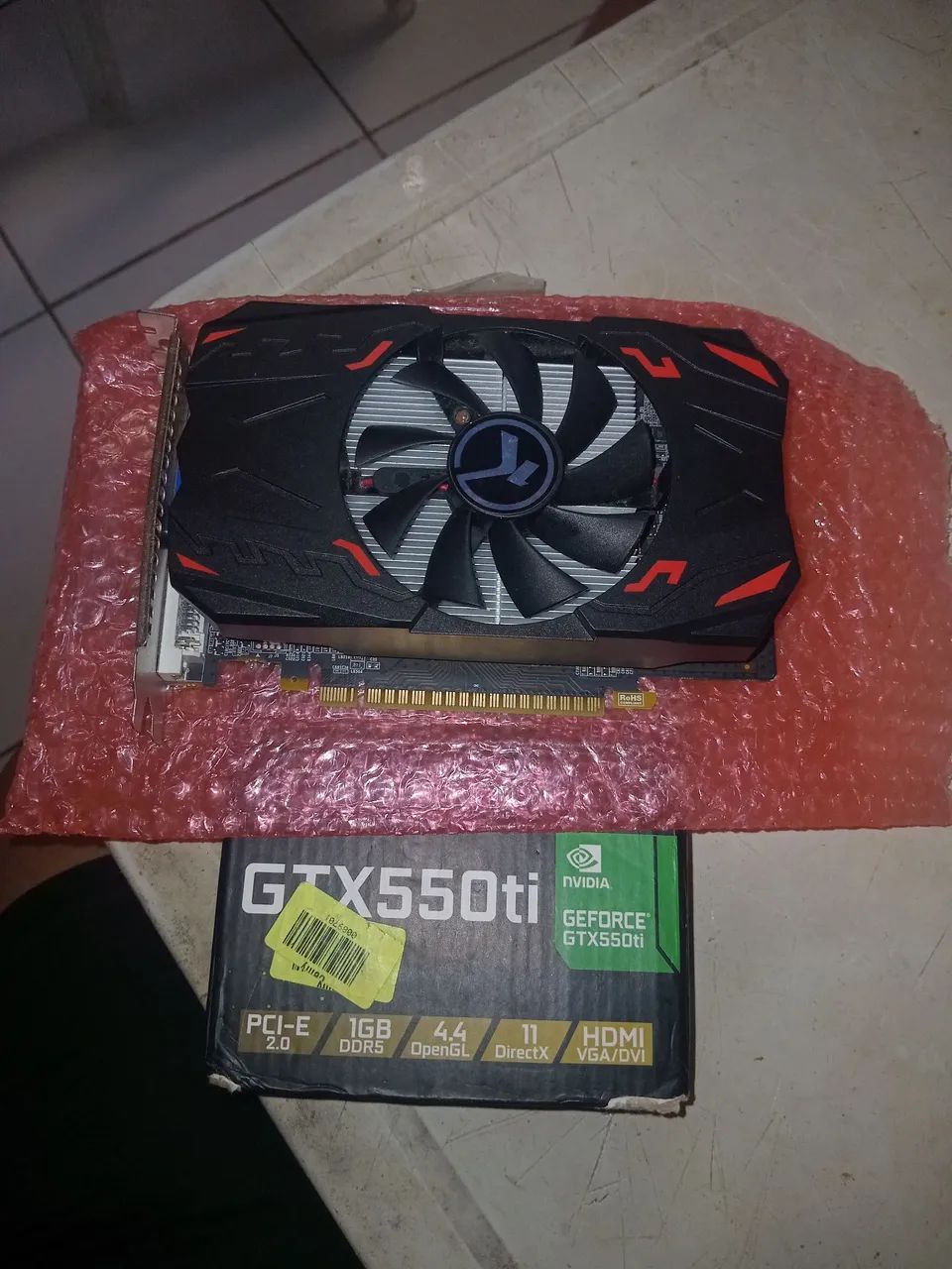PLACA DE VIDEO GTX 550TI DDR5 - Foto 2