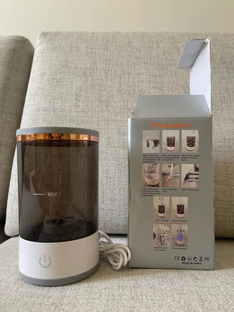 Lava e seca pincel Kit