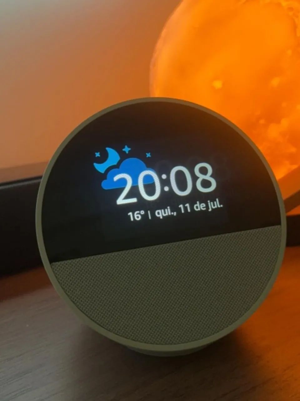 Echo Spot com Alexa | Smart Speaker com Tela!  - Foto 3