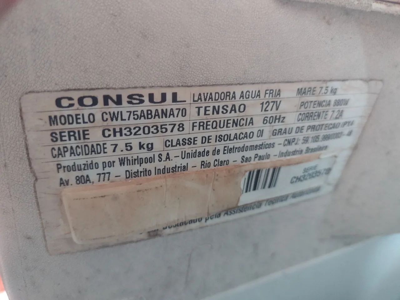 Máquina de lavar roupa Consul centrífuga leia - Foto 6