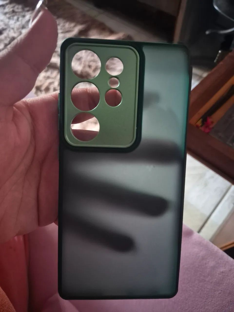 Case space fosca s25 ultra - verde
