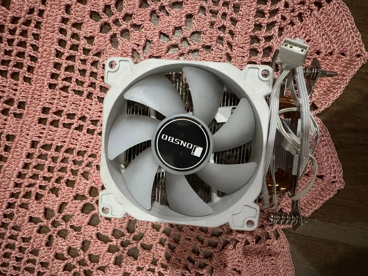 Cooler Para Processador Jonsbo Cr-1400e Branco - Foto 2