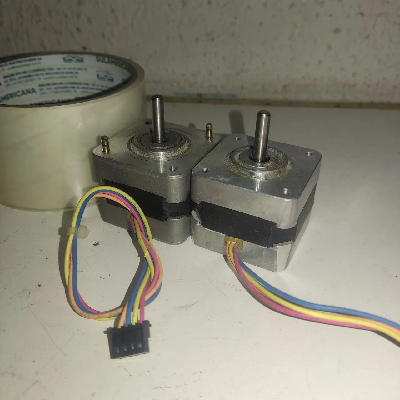 Kit com 11 Motores NEMA 17 - VEJA AS FOTOS DE CADA UM