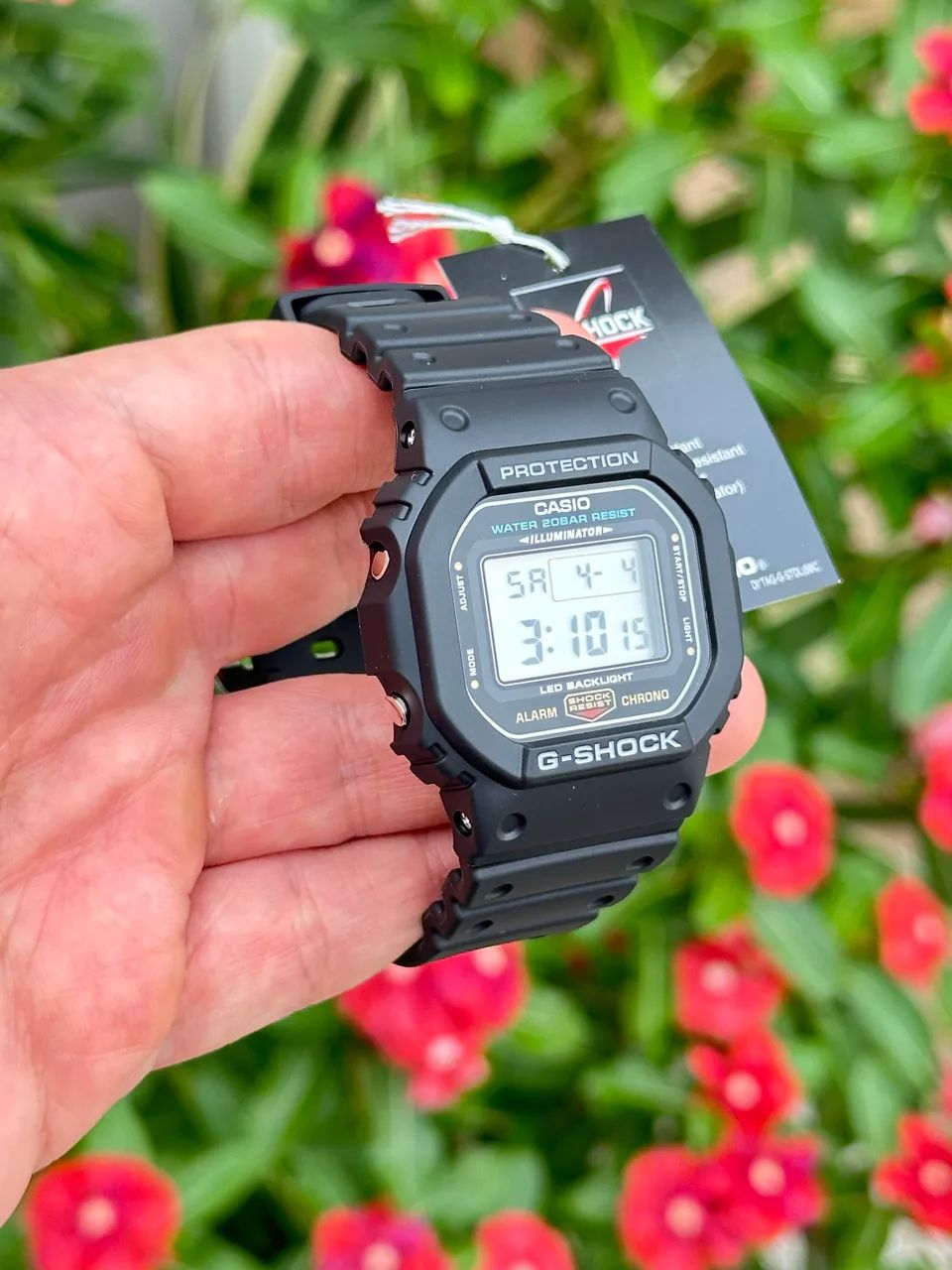 Relógio Casio DW-5600 G-Shock novo 42.8mm - Foto 5