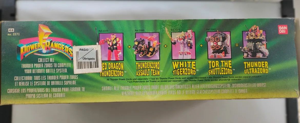 Bandai Power Rangers White Tigerzord - Foto 3